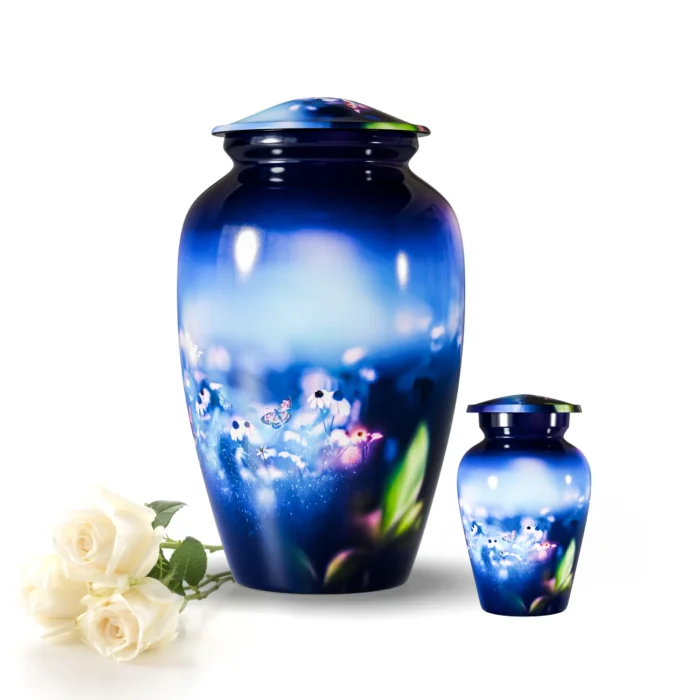 Tropical Butterfly Butterfly Cremation Urn for Human Ashes