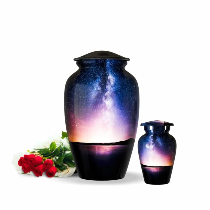 Infinite Sky Tribute Starlight Remembrance – Celestial Path Keepsake Urns for Human Ashes
